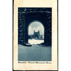 Bornholm - Parti fra Hammerhus Ruiner - u/n - Brugt