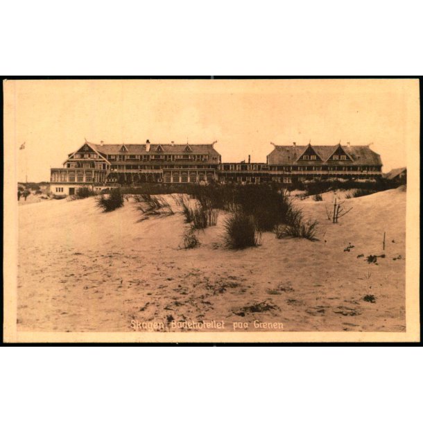Skagen - Badehotellet paa Grenen - Kay Gl�sels Bogh. 61433 - Ubrugt