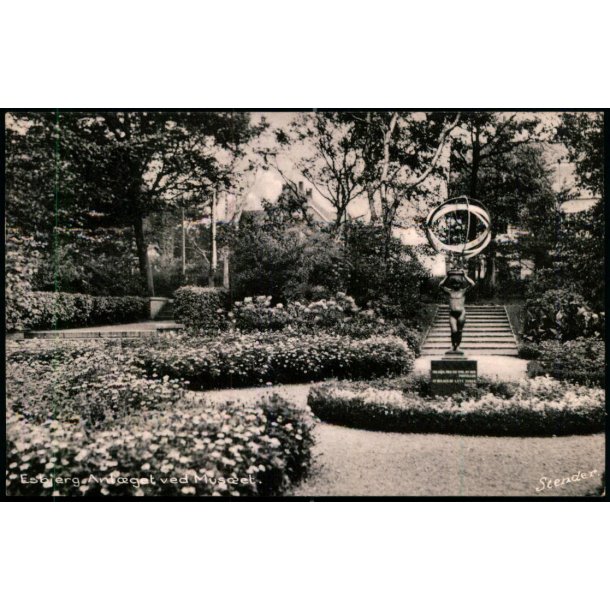 Esbjerg - Anl�get ved Mus�et - Stender E. 70 K - Brugt