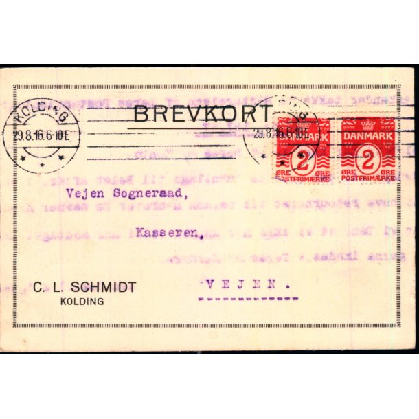 C.L.Schmidt - Kolding - u/n - Brugt