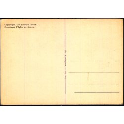 K�benhavn - Vor Frelsers Kirke - A. Kjerumgaard 4915 - Ubrugt