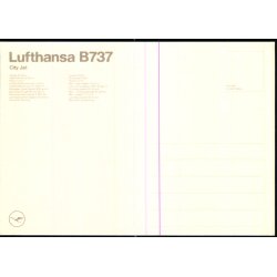 Lufthansa B 737 - u/n - Ubrugt