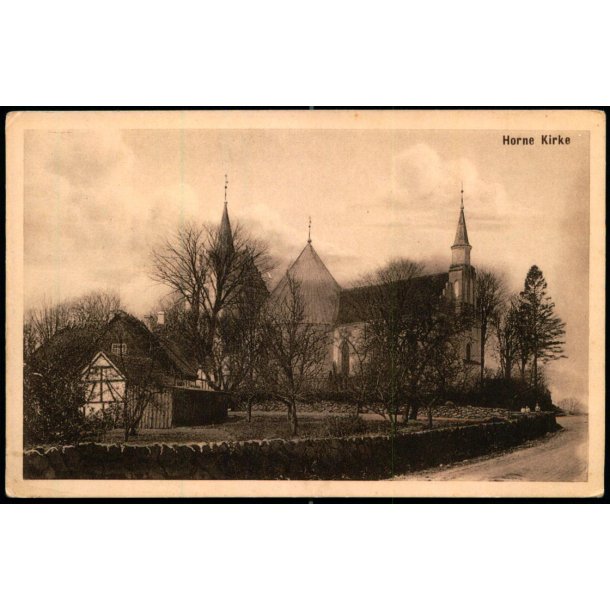 Horne Kirke - David I. Bagers Bogh. 3488 - Ubrugt
