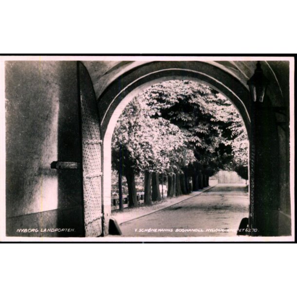 Nyborg - Landporten - V. Sch�nnemanns Bogh. 6270 - Ubrugt