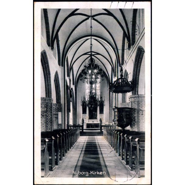 Nyborg - Kirken - Stender N. 176  - Brugt