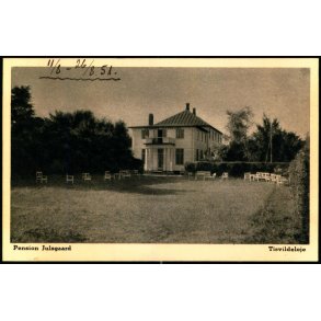 Pension  Julsgaard - Tidsvildeleje - Holt & Madsen Eneret