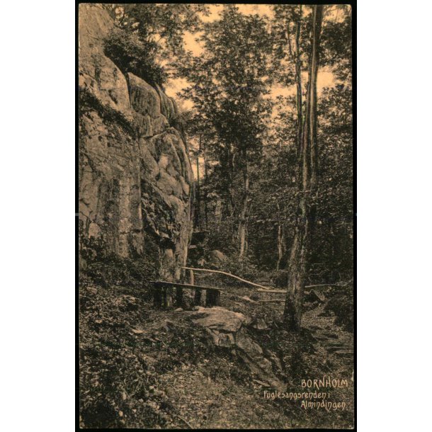 Bornholm - Fuglesangsrenden - Almindingen - Colbergs Bogh. u/n - Brugt