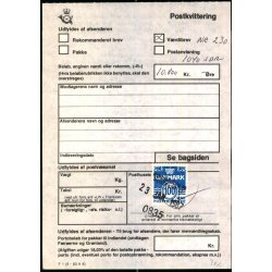 Postkvittering - Vrdibrev - 23 - 1 - 87