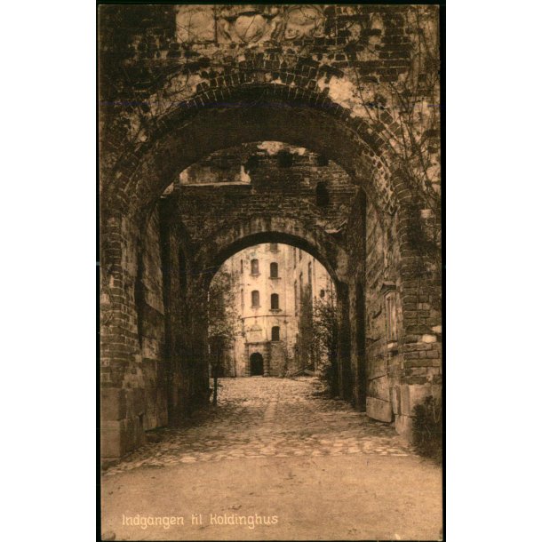 Indgangen til Koldinghus - Museumsbestyrelsen K. 8 - Brugt