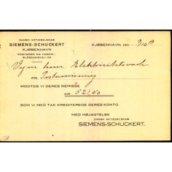 Siemens - Schuckert - Kbh. - u/n - Brugt