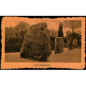 Jellinge - Runestenene - Vejle Reklame - Buerau 11968 - Ubrugt