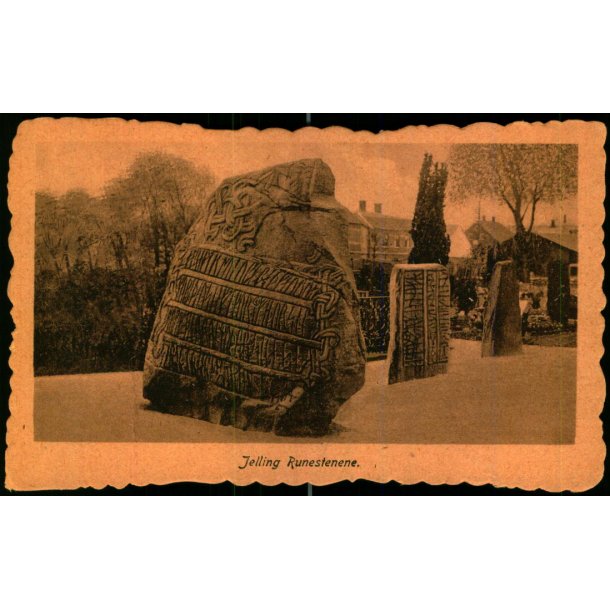 Jellinge - Runestenene - Vejle Reklame - Buerau 11968 - Ubrugt
