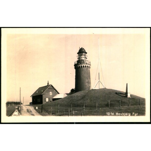 Bovbjerg Fyr - Fotokort Pors 1014 - Ubrugt