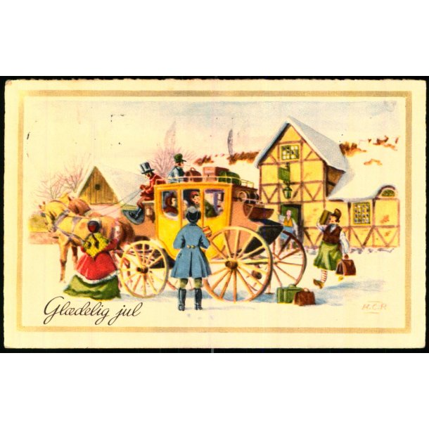 Hans Christian Petersen - Gldelig jul - Serie 57 - Brugt