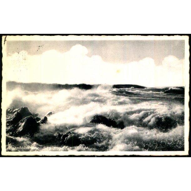 Bornholm - Brnding nord for Allinge - Karl H. Olsens Bogh. 135 - Brugt