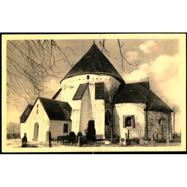 Bornholm - sterlars Kirke - K.H. Olsen 512 - Ubrugt