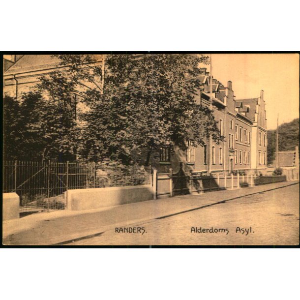 Randers - Alderdoms Asyl - Papirhuset 22377 - Brugt