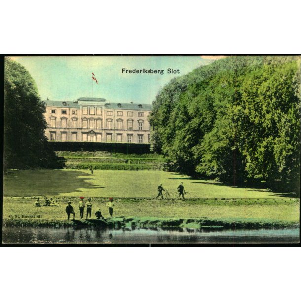 Kbenhavn - Frederiksberg Slot - C. St. 881 - Ubrugt
