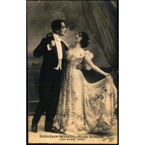 Gerda Krum-Nathansen og Holger Reenberg - Den glade Enke - Alex Vincent 471 - Brugt - Svagt Hjrne !