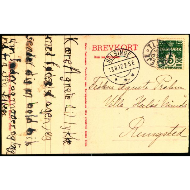  TIDSVILDELEJE p Postkort