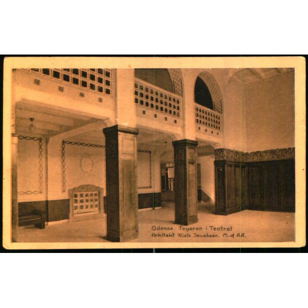 Odense - Foyeren i Teateret - Stender 37889 - Brugt