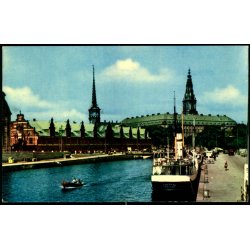K�benhavn - B�rsen og Christiansborg Slot - Rudolf Olsen 643