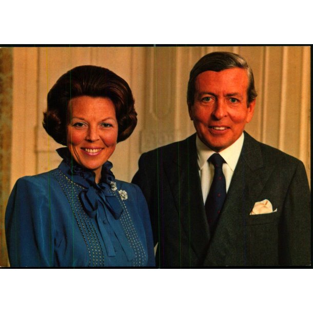 Dronning Beatrix - Prins Claus - Holland -  spanjersberg 852 - Ubrugt