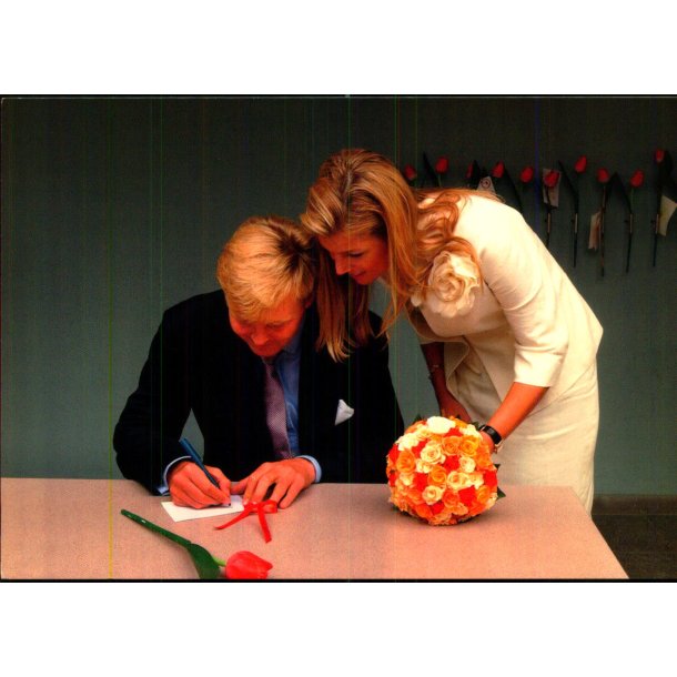 Prins Willem Alexander - Maxima Zorreguieta - Unimited 9645 - Ubrugt