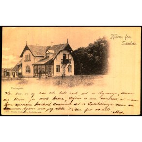 Hilsen fra Tisvilde - A, Jensen u/n - Brugt - Rift !