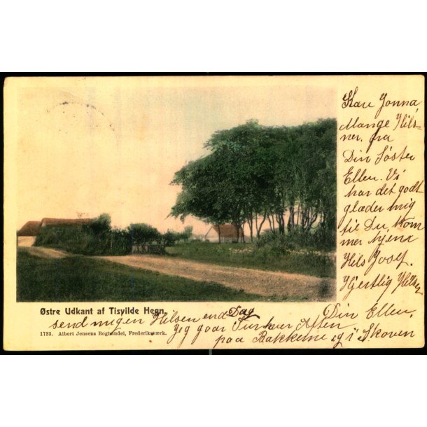 �stre Udkant af Tisvilde Hegn - A. Jensens Bogh. 1733 - Brugt