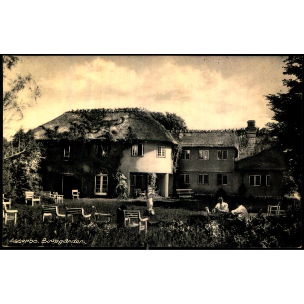Asserbo - Birkeg�rden - J�rgensens Bogh. 5998 - Ubrugt