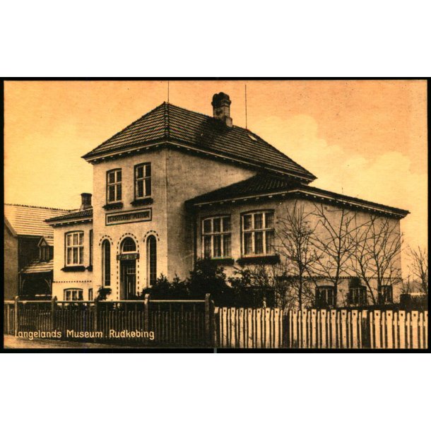 Langelands Museum - Rudkbing -  B. Moses Kunsthandel 51586 - Ubrugt