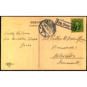 Fra Sveriege i Ramme - Postkort 4 - 4 - 09 - Til Helsingr