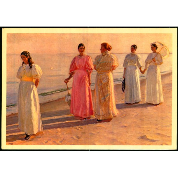 M. Anker - Damerne p stranden 1896 - Skagen Museum 29 - Brugt
