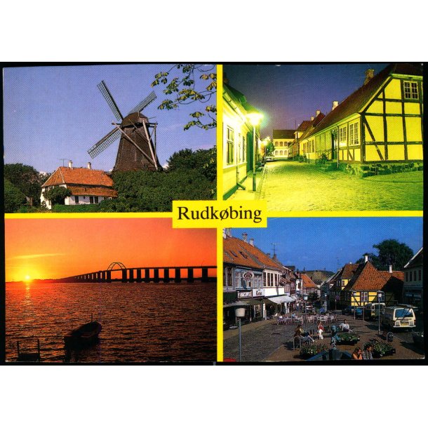 Rudkbing -  Blank Bagside - Ubrugt