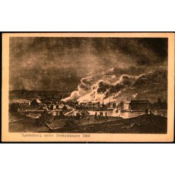 S�nderborg under Beskydningen 1864 - Carl C. Biehl 3809 - Ubrugt