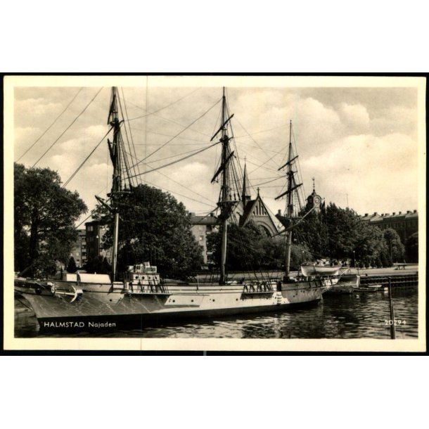 Halmstad "Najaden"  - Pressbyrn 20294 - Ubrugt