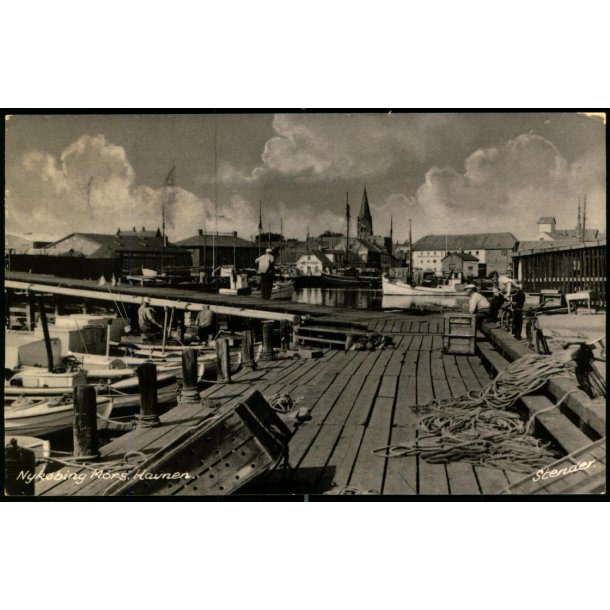 Nyk�bing Mors - Havnen - Stender N.M. 123 K - Brugt