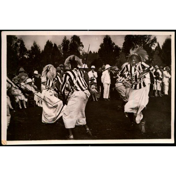 Congo Belge - Danacur Watusi, -  Indigene du Ruanda - Fotokort 3 - 4 - Ubrugt