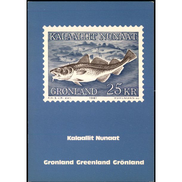 Torsk - Grnlands Post u/n - Ubrugt