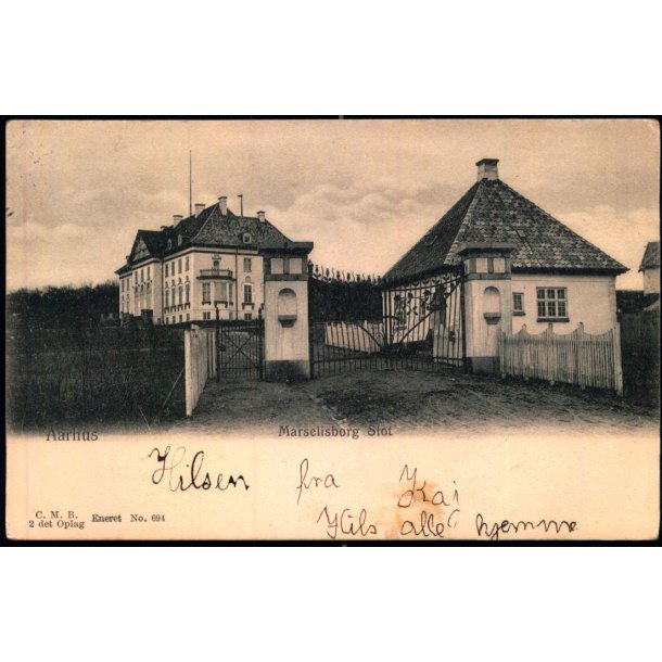 Aarhus - Marselisborg Slot -  C.M.R. 694 - Brugt