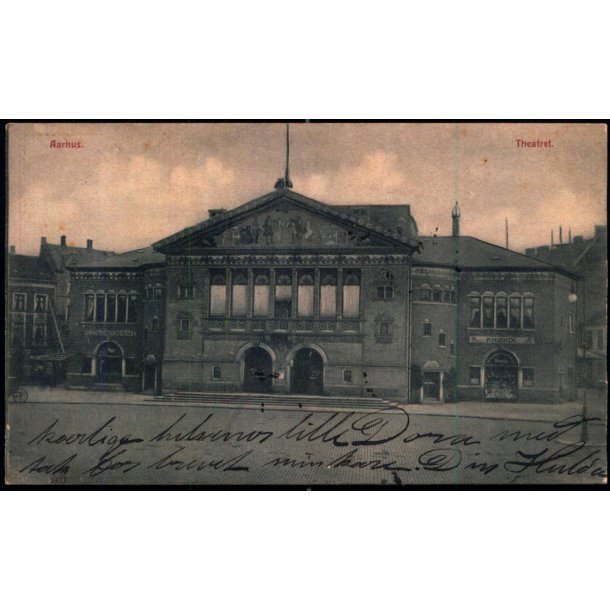 Aarhus - Teateret - 2471 - Brugt