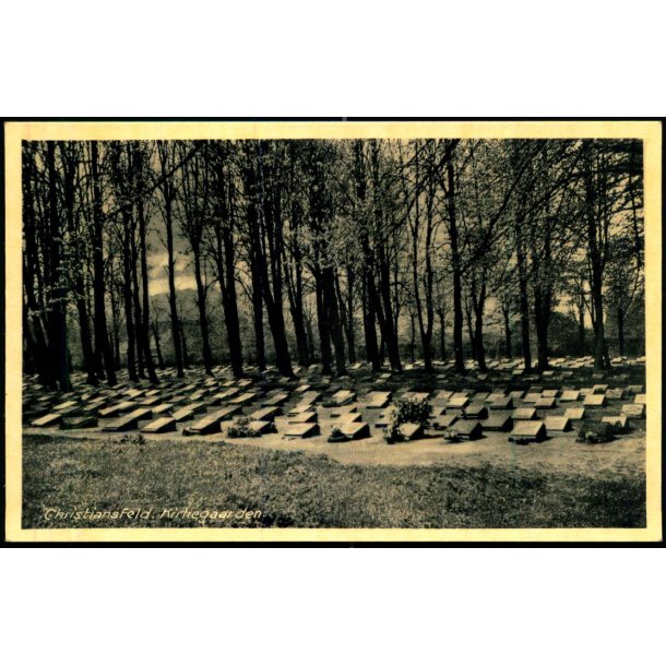 Christiansfeld  - Kirkegaarden - C. Barnholdts Bogh. 3182 - Ubrugt