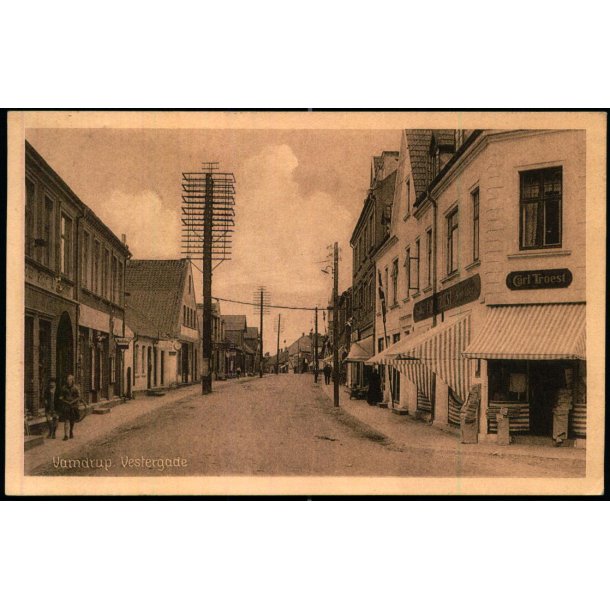 Vamdrup - Vestergade - Harald V. Jensens Bogh. 61821 - Brugt