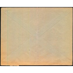 Perfin - Haand i Haand p Brev - Stemplet 3 - 4 - 37 - Brugt