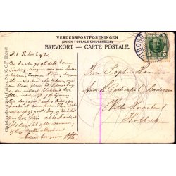 Kongeporten set fra Kongetrappen - Christiansborg Slots Ruiner - Nr. 16 C.F.