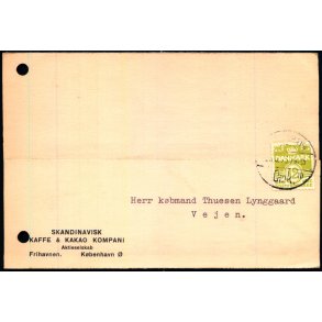 Skandinavisk Kaffe & Kakao Kompani - Kbenhavn   - u/n - Brugt. - Arkivhuller !