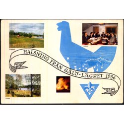 Efterporto - Postkort fra Sverige 4 - 8- 56 - Efterporto 10 re