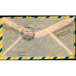 Luftpost Rekommanderet  Brev fra Brasilien til Tyskland - 14 - 10 - 52