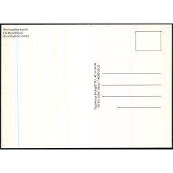 Den Danske Kongefamilie - Trojaborg Kb 28 - 13x18 cm. - Ubrugt